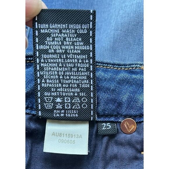 7 For All Mankind 7FAM Kimmie Crop, Size 25 - Picture 10 of 16
